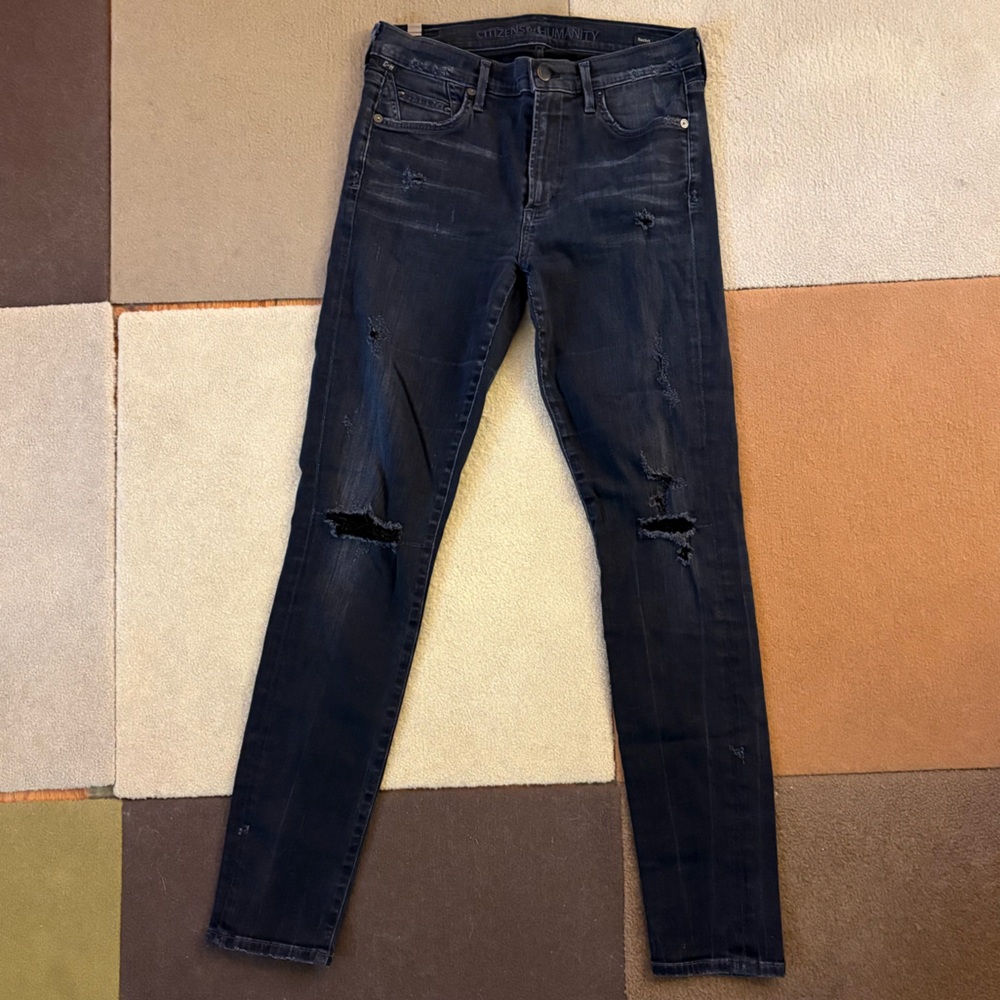 CITIZENS OF HUMANITY Rocket High-Rise Skinny Jeans size 28